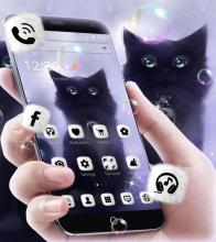 Fluffy kitty Theme Wallpaper Kitty Lock Screen APK Download for Android