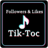 Get Fans Likes and Followers for TikTok Free Application icon