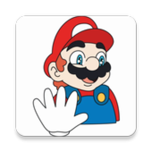 Mario приложение. Стикеры Марио. Наклейки Mario. Mario Sticker.