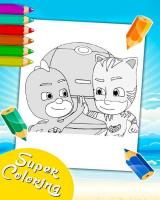 Coloring Book Super Heroes APK 螢幕截圖圖片 #3