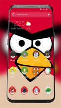 Red Birds APUS Launcher Theme APK Download for Android