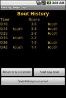 Fencing ScoreCard APK Ảnh chụp màn hình #5