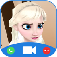 Elssa princess fake call APK Иконка