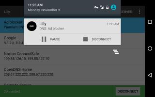 Captura de pantalla de Lilly: DNS Setter APK #9