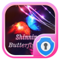 shinningbutterflyTheme-AppLock Apk