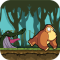 Crocodile vs Monkey Kong Apk