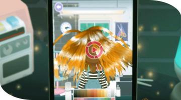 Gameplay Toca~ Hair Salon APK 屏幕截图图片 #2