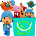 Pocoyo Stickers For WhatsApp-WAStickerApps Cartoon Apk