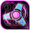 Fidget Spinner lock screen wallpaper Apk