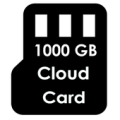 1000 GB Cloud Card : File &amp; contact Organizer App Apk