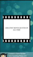 Guess the movie quote APK capture d'écran Thumbnail #3