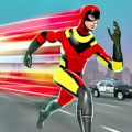 Super Light Speed Hero Robot City Rescue Mission Apk