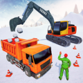 Snow Blower Excavator Crane Simulator Apk