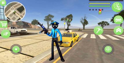 Police Stickman Rope Hero APK Download for Android