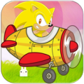 Fly Sonica Dash Knuckles Apk