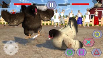 Farm Chicken vs Wild Rooster: Angry Cock Fighting APK Ekran Görüntüsü Küçük Resim #3