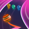 Dancing Color Ball Road Game icon