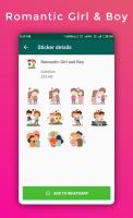 Love &amp; Romantic Stickers For Whatsapp - WAStickers APK צילום מסך #5