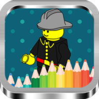 Legos Character Coloring and Drawing Book APK تصویر هنری