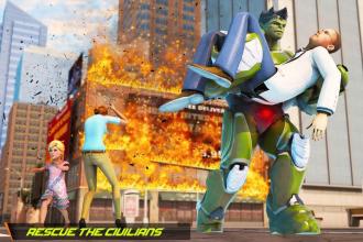 Incredible Monster Hero Flying Robot City Rescue (Unreleased) APK Download for Android