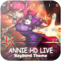 Annie HD Live Keyboard Theme Apk