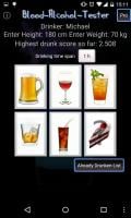 Blood Alcohol Content Tester APK 스크린샷 이미지 #2