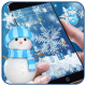 Frozen snowflakes theme snowman cartoon wallpaper APK