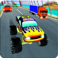 Highway Race Monster Truck Free Apk