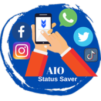 AIO Status Saver APK تصویر هنری