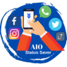 AIO Status Saver Application icon