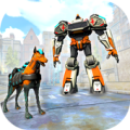 Dog robot Transformation - Real Dog Robot game Apk