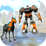 Dog robot Transformation - Real Dog Robot game Game icon