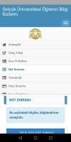 Captura de pantalla de Selçuk üniversitesi Obis APK #5
