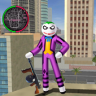 Joker Counter Stickman Rope Hero Crime OffRoad Application icon