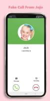 Fake calling jojo siwa APK صورة لقطة الشاشة #1