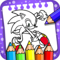 Изображения Son ick coloring super shadow game на ПК с Windows