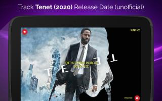 Upcoming Movies - Tenet (2020) Release Countdown APK 屏幕截图图片 #3