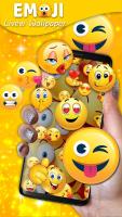 Emoji Live Wallpaper, Emoji glitter APK Cartaz #7