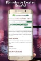 Captura de pantalla de Formulas Excel Español APK #3