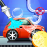 Kids Car And Helicopter Wash Application icon