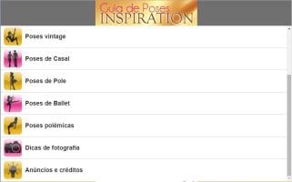 Guia de poses Inspiration APK צילום מסך #4