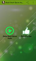 Abdul Basit Quran Audio APK Gambar Screenshot #1