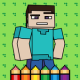 Coloring Book for Block Pixel World APK