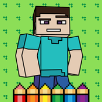 Изображения Coloring Book for Block Pixel World на ПК с Windows