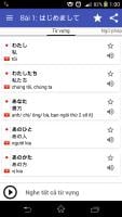 Hoc tieng Nhat MinnaNoNihongo APK capture d'écran Thumbnail #1