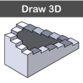 How to draw 3D Apk