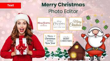 Merry Christmas Photo Editor APK صورة لقطة الشاشة #4