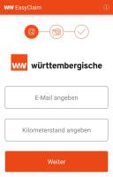 EasyClaim Württembergische APK Ảnh chụp màn hình #2