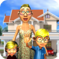 Virtual Super Granny Happy Family: Grand Mother 3D Apk