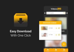 PoRnHub HD Video Social Media & XVIdeos Downloader APK 螢幕截圖圖片 #2